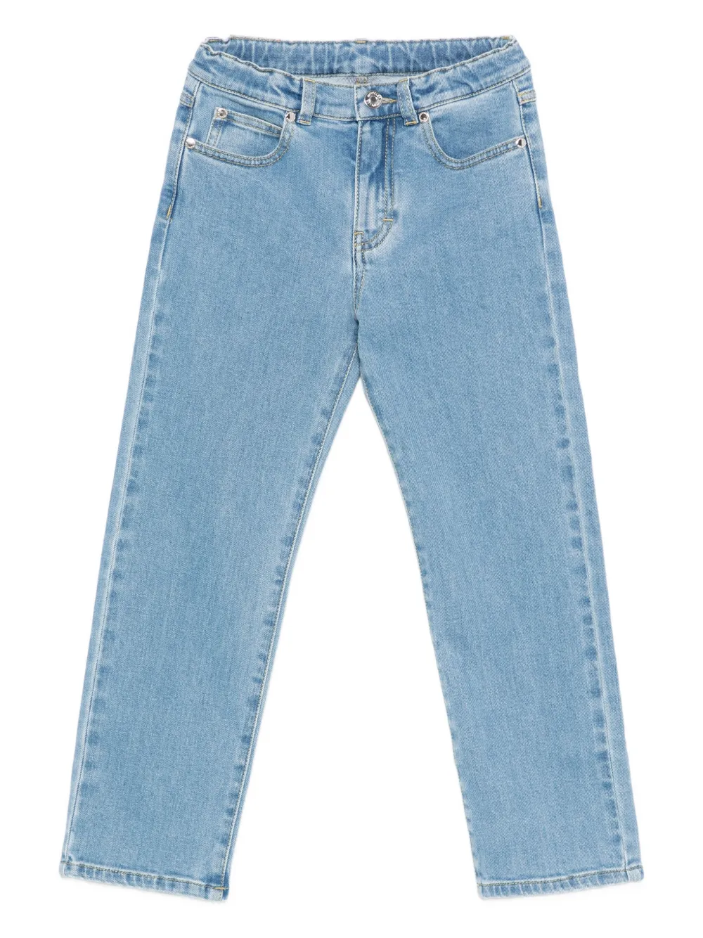 Джинсы с подворотами Moncler Enfant, синий
Джинсы с подворотами Moncler Enfant, синий