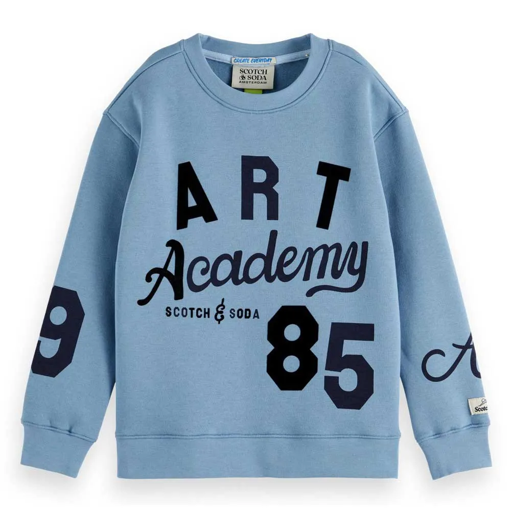 Толстовка Scotch & Soda Loose Fit Placed Artwork, синий
Толстовка Scotch & Soda Loose Fit Placed Artwork, синий