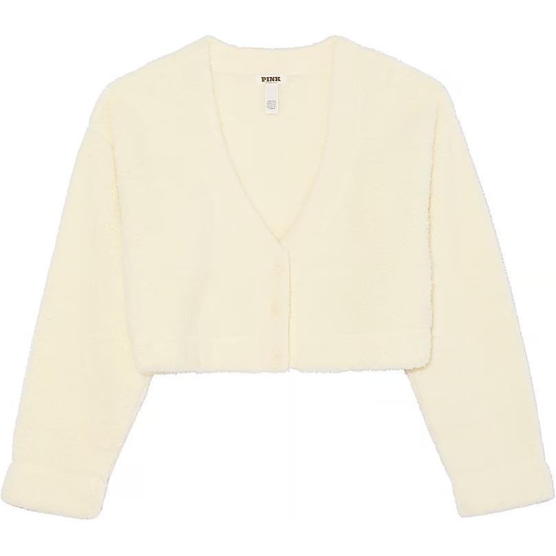 Victoria's Secret Розовая ко zzzy флисовая укороченная кардиган / кремовый пижамный топ женский желтый
Victoria's Secret Розовая ко zzzy флисовая укороченная кардиган / кремовый пижамный топ женский желтый