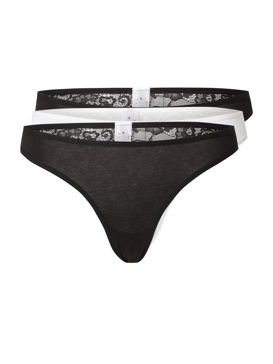 Стринги Trendyol, черный/белый
Стринги Trendyol, черный/белый