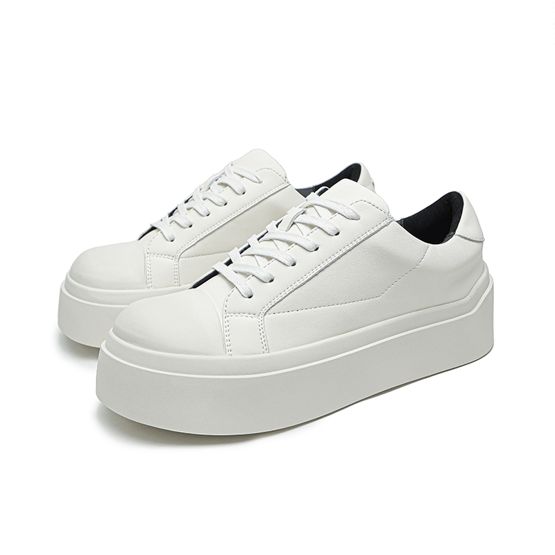 KUNGFUDEER Коллекция Thread Line противоскользящие износостойкие низкие скейтерские кроссовки унисекс белые, цвет White
KUNGFUDEER Коллекция Thread Line противоскользящие износостойкие низкие скейтерские кроссовки унисекс белые, цвет White