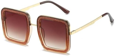 Модные солнцезащитные очки большого размера с бриллиантами для женщин, стильные квадратные солнцезащитные очки с кристаллами и защитой от УФ-излучения UV400, 2027 год MTZJH, A - Tea-ea
Модные солнцезащитные очки большого размера с бриллиантами для женщин, стильные квадратные солнцезащитные очки с кристаллами и защитой от УФ-излучения UV400, 2027 год MTZJH, A - Tea-ea