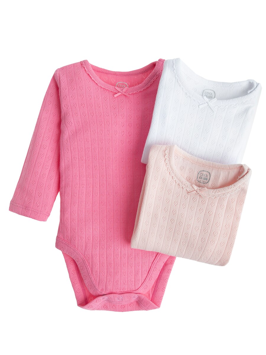 Комбинезон/боди Cool Club, розовый/розовый/белый
Комбинезон/боди Cool Club, розовый/розовый/белый