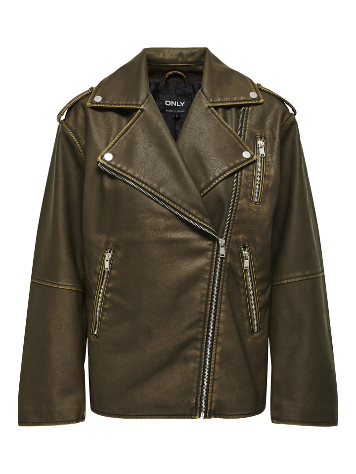 Кожаная куртка ONLY
Кожаная куртка ONLY