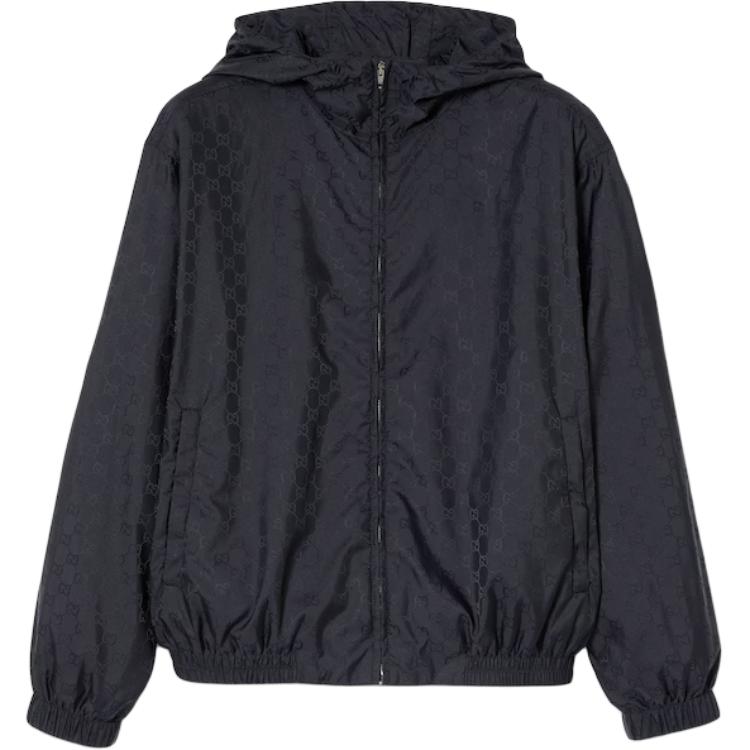 Gg Nylon Zip Jacket GUCCI, черный
Gg Nylon Zip Jacket GUCCI, черный
