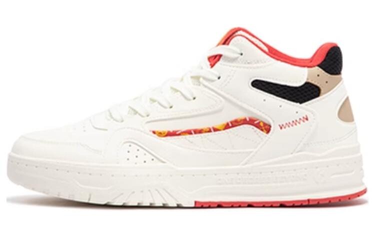 Кеды мужские, обувь для скейтбординга высокая белый/красный 361°
Кеды мужские, обувь для скейтбординга высокая белый/красный 361°