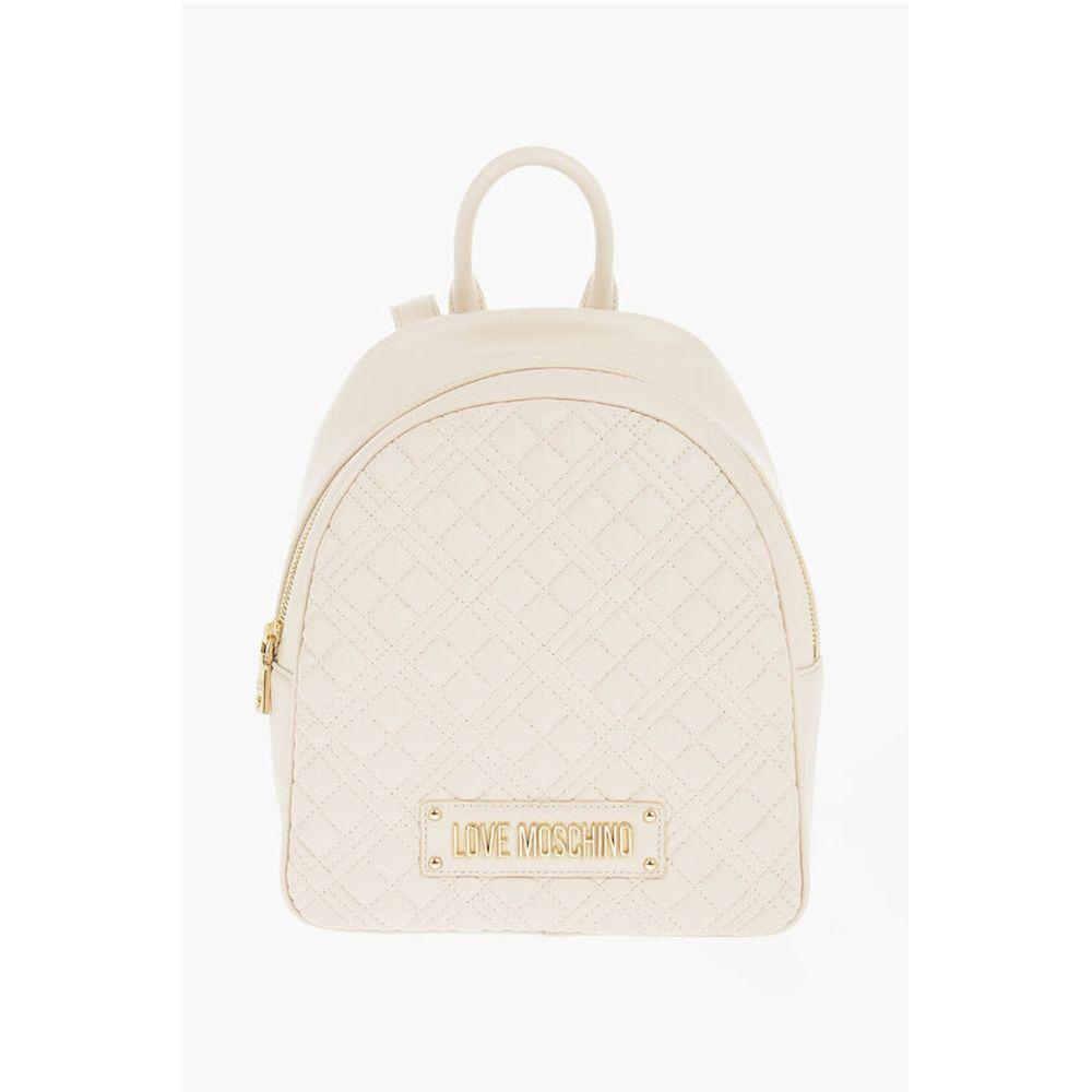 Стеганый рюкзак LOVE из искусственной кожи с золотым логотипом Moschino, Beige
Стеганый рюкзак LOVE из искусственной кожи с золотым логотипом Moschino, Beige