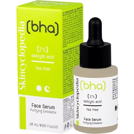 Skincyclepedia Сыворотка с 2% салициловой кислотой, маслом чайного дерева, ниацинамидом и цинком - лечение прыщей, черных точек и сужение пор для жирной и комбинированной кожи - отшелушивающее средство BHA для мужчин и женщин 30 мл Skincyclopedi...
Skincyclepedia Сыворотка с 2% салициловой кислотой, маслом чайного дерева, ниацинамидом и цинком - лечение прыщей, черных точек и сужение пор для жирной и комбинированной кожи - отшелушивающее средство BHA для мужчин и женщин 30 мл Skincyclopedi...