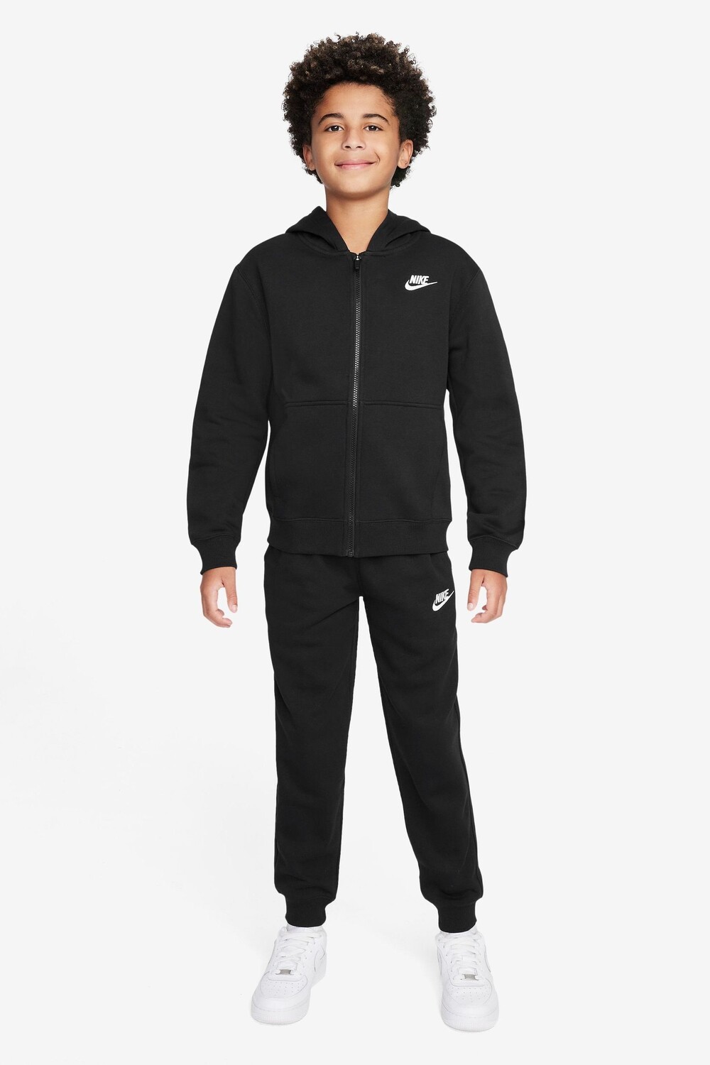 Комплект спортивного костюма Club из флиса Nike, черный
Комплект спортивного костюма Club из флиса Nike, черный