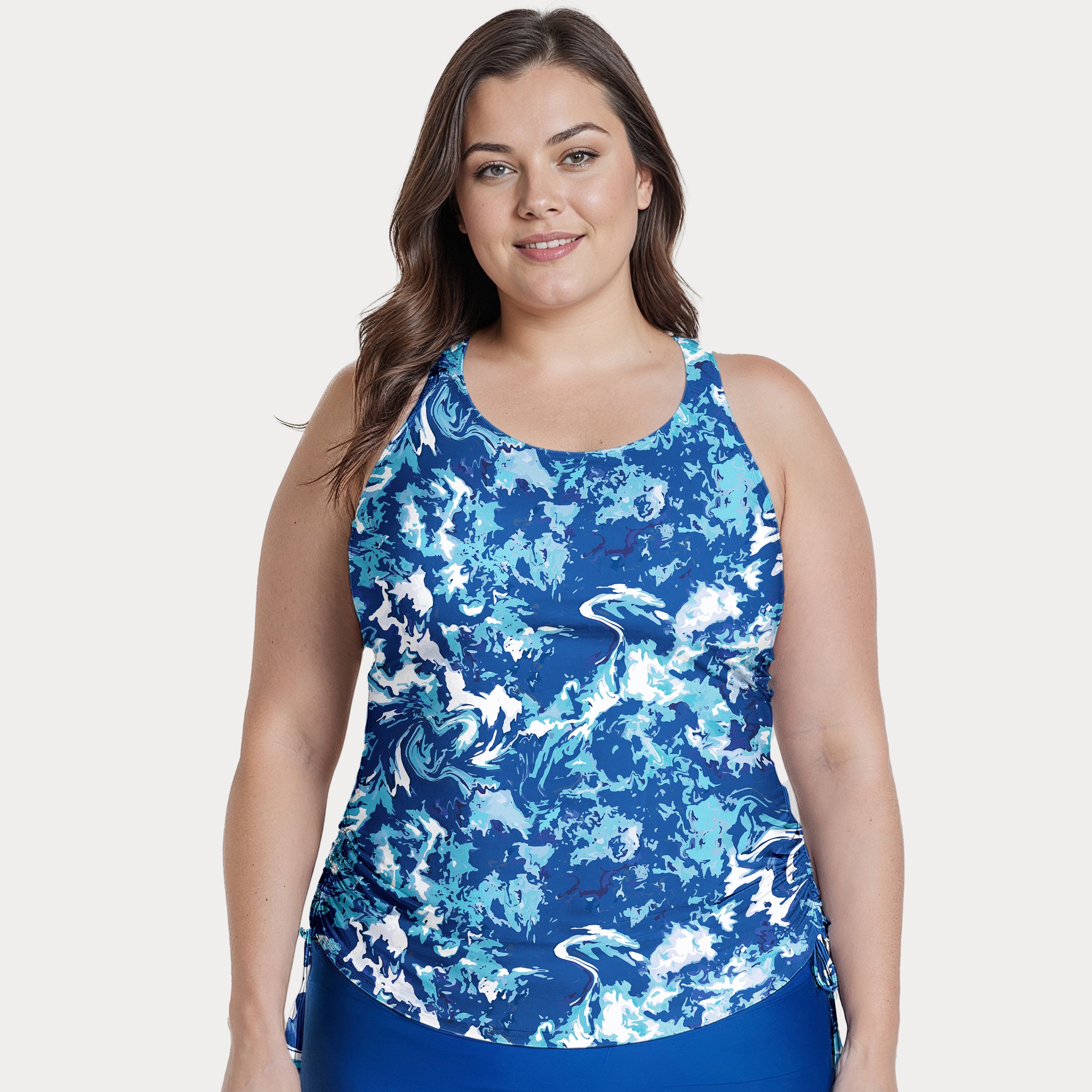 Женский купальник-танкини Maya Maya с вынимающимися чашечками - Patterns Calypsa, цвет tidal wave
Женский купальник-танкини Maya Maya с вынимающимися чашечками - Patterns Calypsa, цвет tidal wave