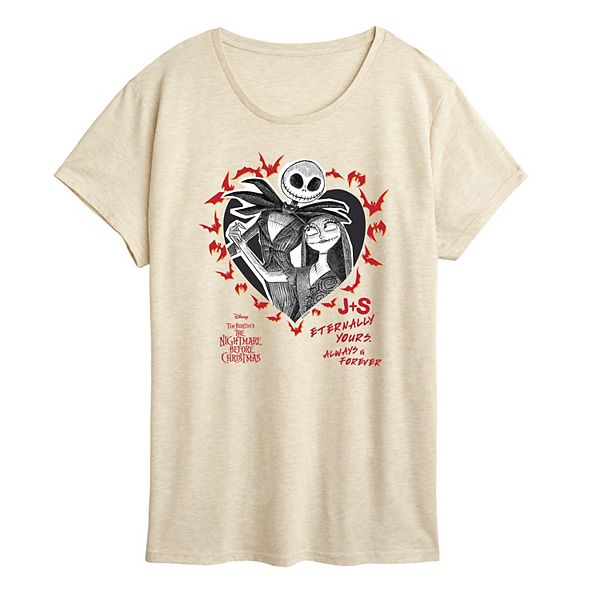 Футболка с принтом Jack и Sally из «Кошмара перед Рождеством» Disney, Beige
Футболка с принтом Jack и Sally из «Кошмара перед Рождеством» Disney, Beige