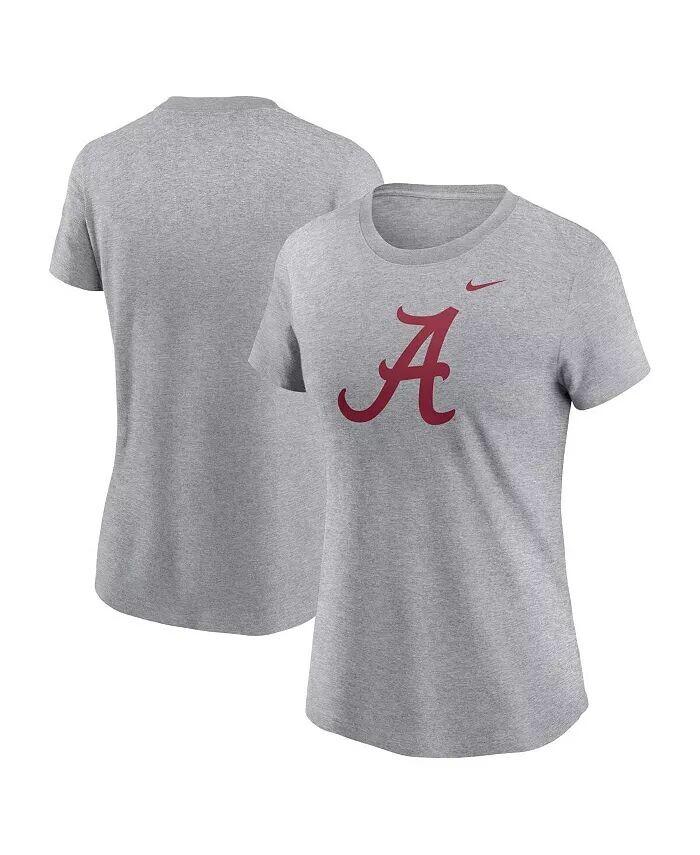 Женская футболка с логотипом Heather Grey Alabama Crimson Tide Primetime Evergreen Nike, серый
Женская футболка с логотипом Heather Grey Alabama Crimson Tide Primetime Evergreen Nike, серый