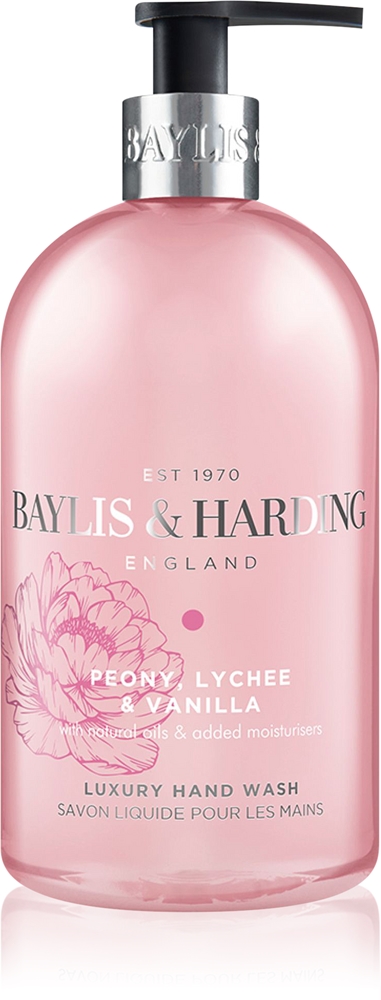 Увлажняющее мыло для рук с пионом, личи и ванилью Baylis & Harding, 500 мл
Увлажняющее мыло для рук с пионом, личи и ванилью Baylis & Harding, 500 мл