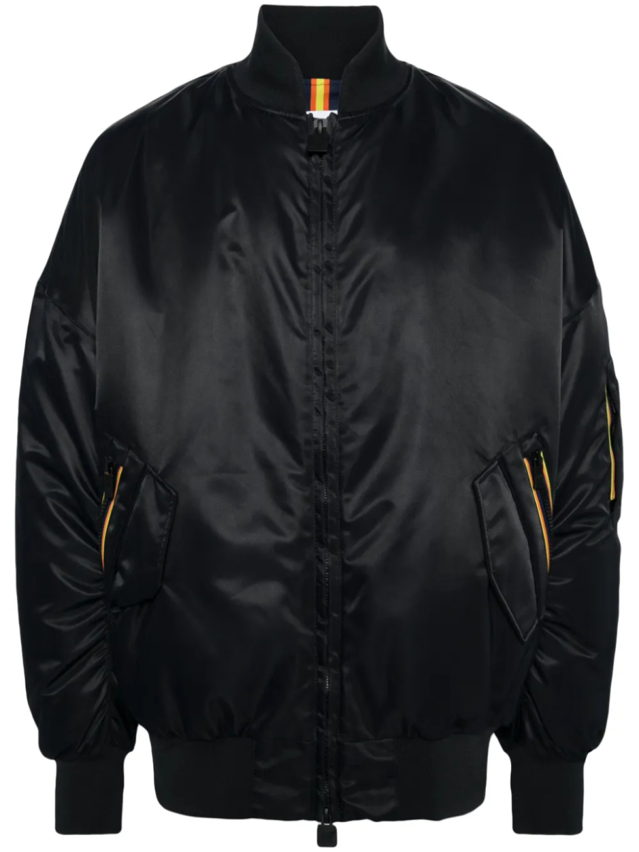 Атласный бомбер Londony K-Way, черный
Атласный бомбер Londony K-Way, черный