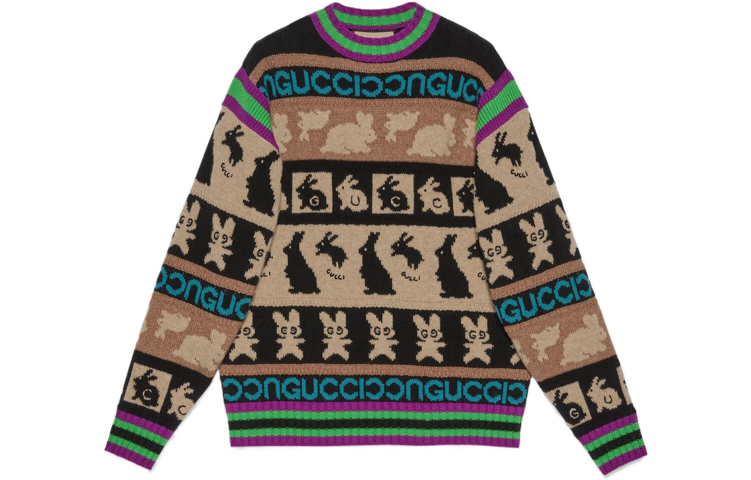 Свитер женский Gucci Wool Patterned Jacquard, черный
Свитер женский Gucci Wool Patterned Jacquard, черный