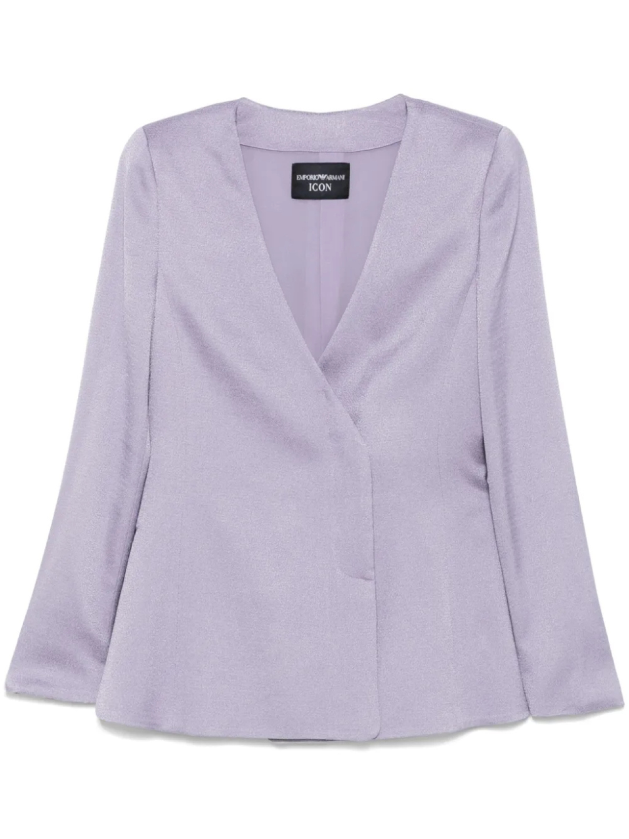 Блейзер Emporio Armani из крепа, фиолетовый
Блейзер Emporio Armani из крепа, фиолетовый