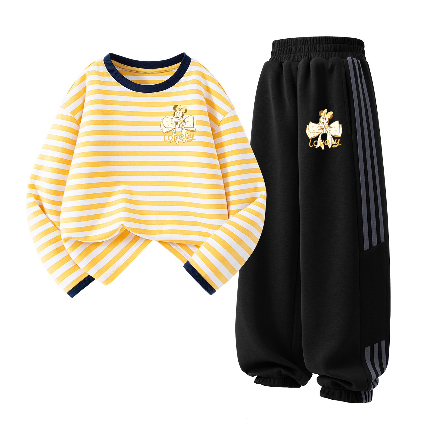 Детская повседневная спортивная одежда Disney, черный
Детская повседневная спортивная одежда Disney, черный