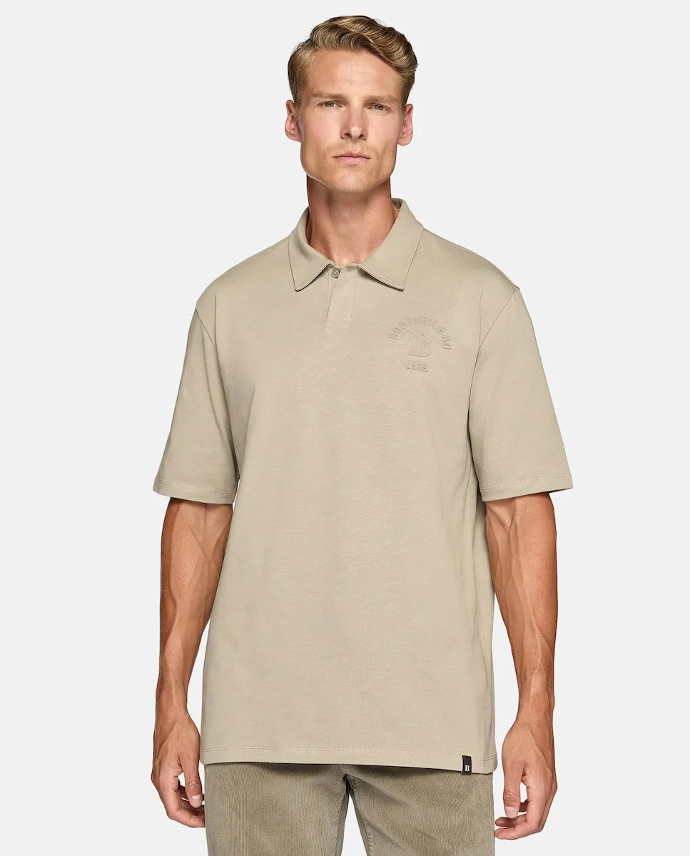 Мужская рубашка-поло прямого кроя с коротким рукавом Boggi Milano, цвет Topo
Мужская рубашка-поло прямого кроя с коротким рукавом Boggi Milano, цвет Topo