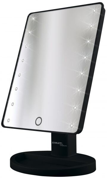 Косметическое зеркало SCARLETT MM308L05, цвет черный
Косметическое зеркало SCARLETT MM308L05, цвет черный