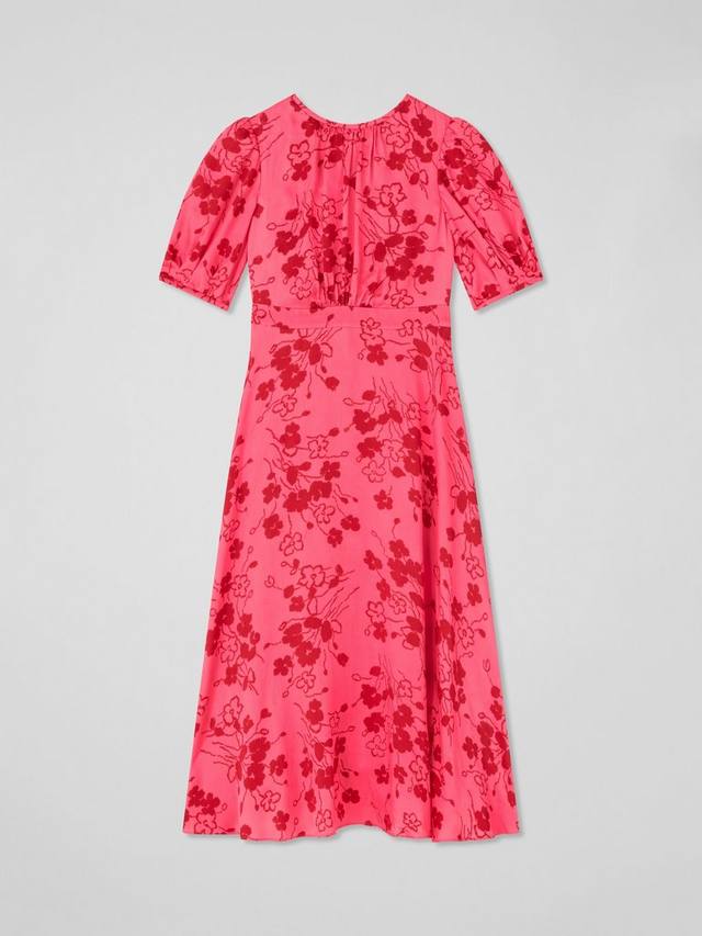 Миниатюрное платье в цветочек от джем L.K.Bennett, розовый
Миниатюрное платье в цветочек от джем L.K.Bennett, розовый