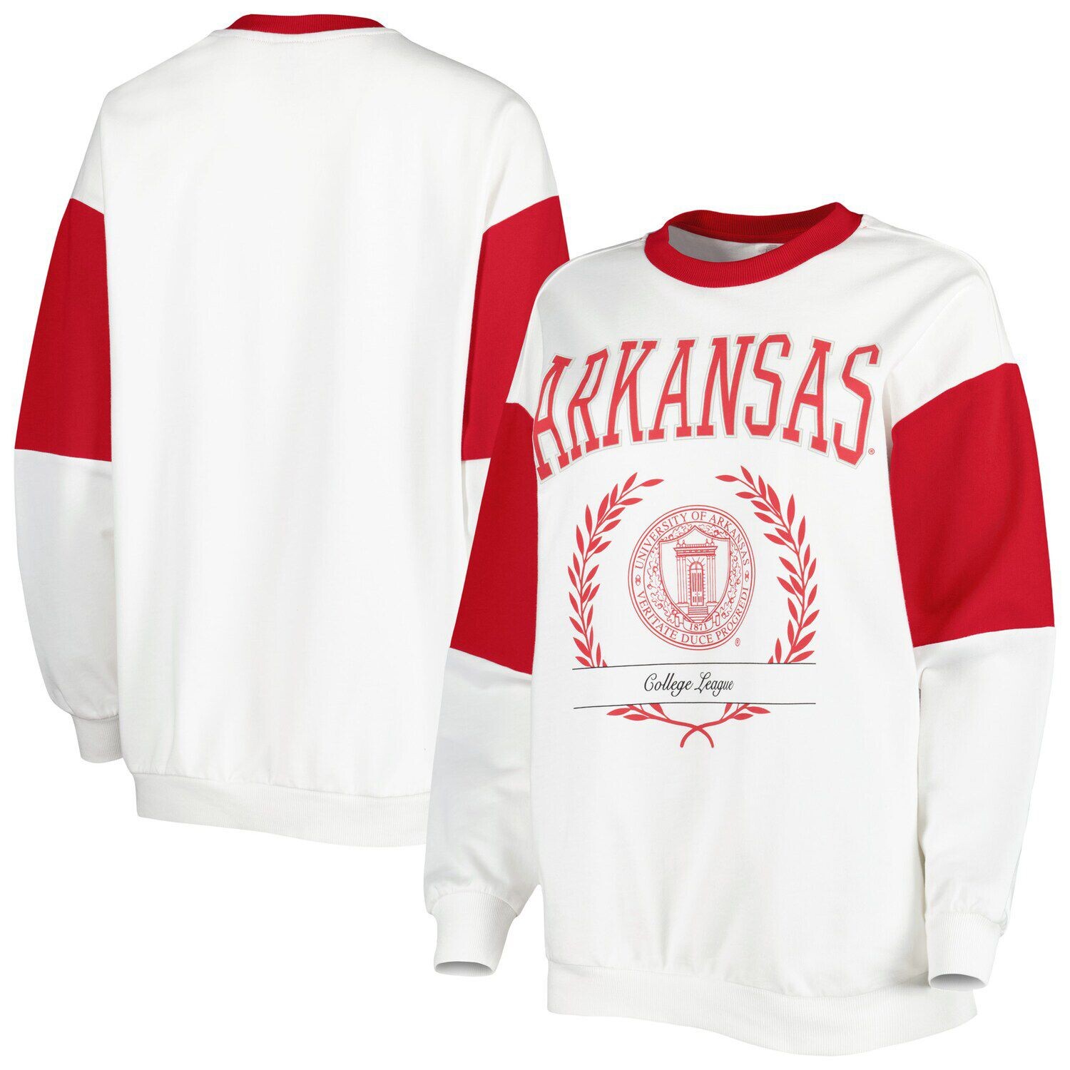 Женский пуловер-свитшот Gameday Couture White Arkansas Razorbacks It's A Vibe с длинным рукавом
Женский пуловер-свитшот Gameday Couture White Arkansas Razorbacks It's A Vibe с длинным рукавом