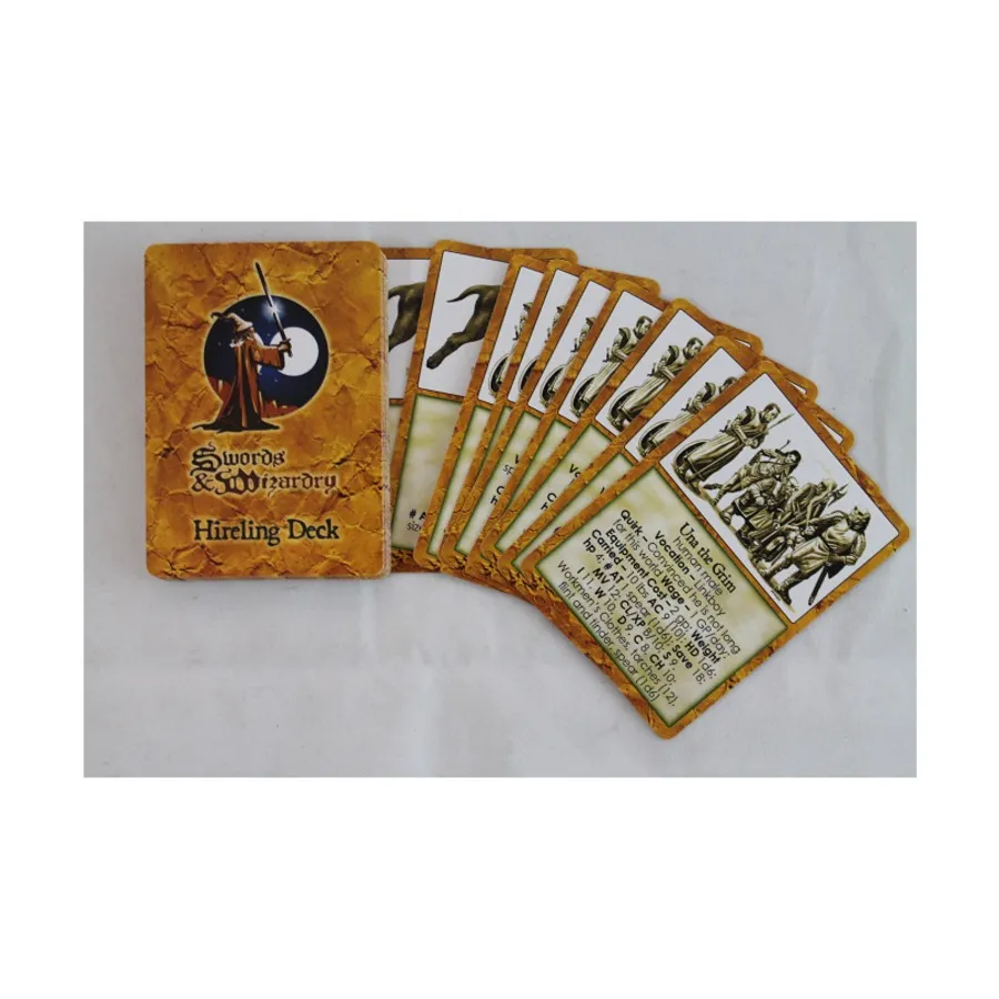 Колода наемников (первое издание), Swords & Wizardry Complete (Frog God Games) 
Колода наемников (первое издание), Swords & Wizardry Complete (Frog God Games)