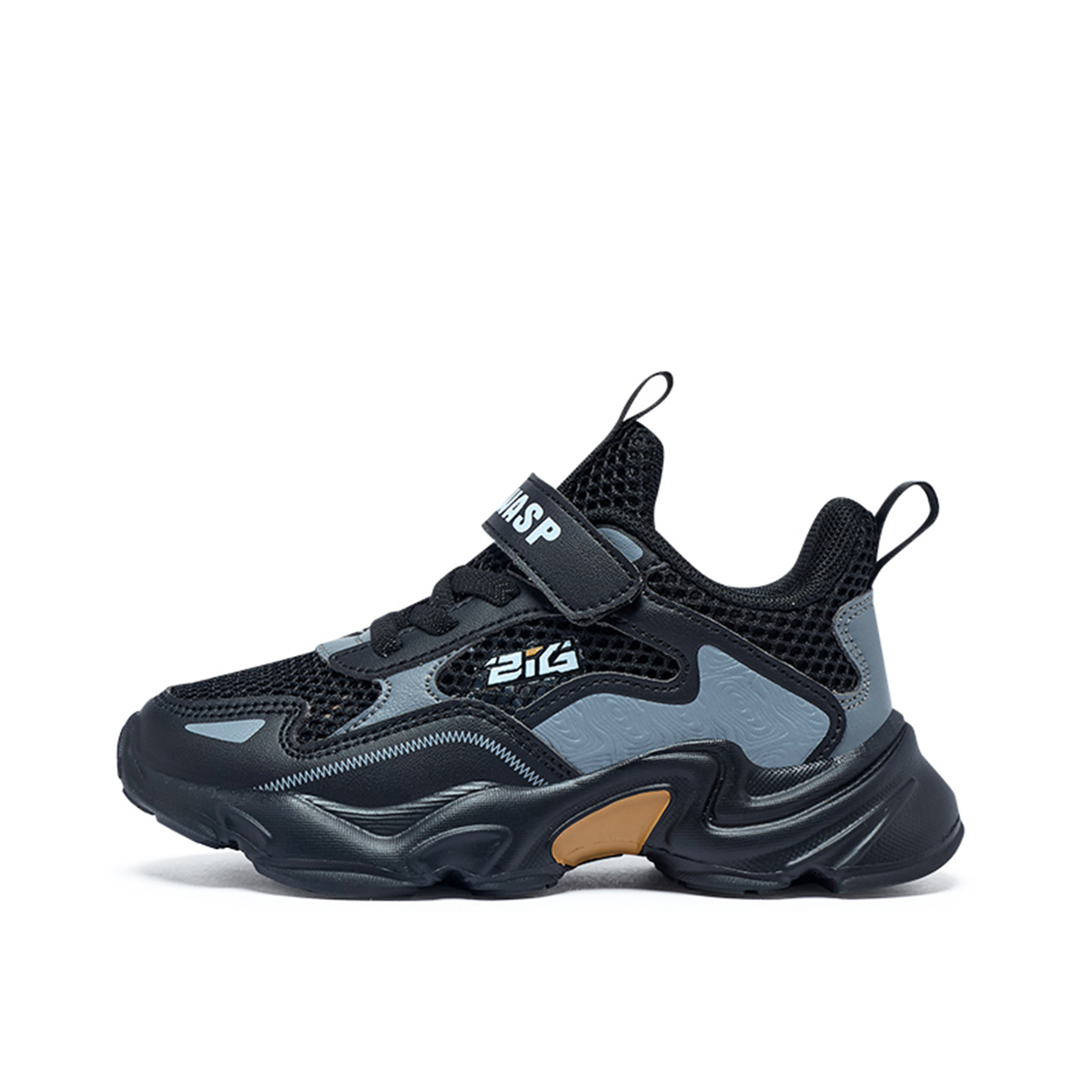 Нескользящие, износостойкие, дышащие, легкие, амортизирующие кроссовки с низким верхом для детей BIG WASP, черный
Нескользящие, износостойкие, дышащие, легкие, амортизирующие кроссовки с низким верхом для детей BIG WASP, черный