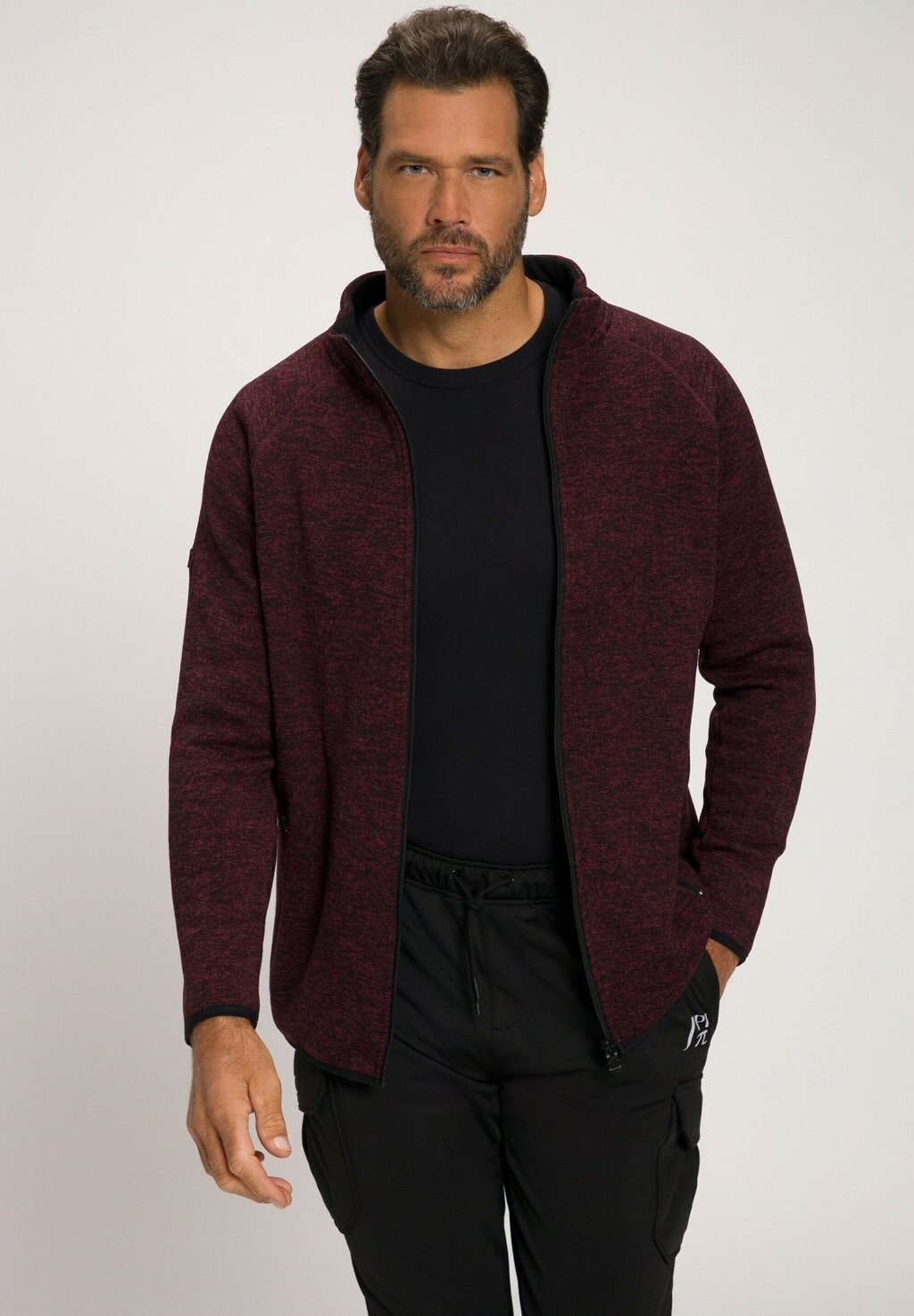 Толстовка на молнии JP1880, Бордо
Толстовка на молнии JP1880, Бордо