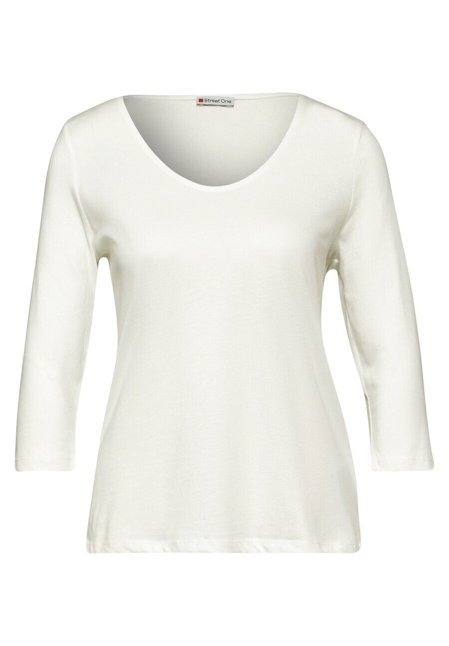 Топ STREET ONE Shirt, белый 
Топ STREET ONE Shirt, белый