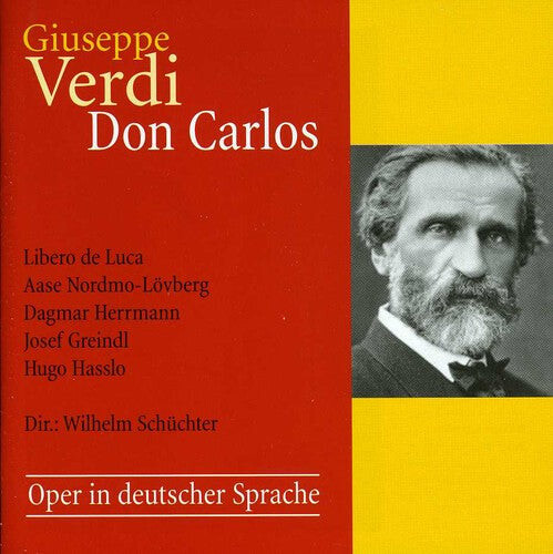 CD диск Verdi / Greindl / Nordmo-Lovberg / De Luca: Don Carlos 
CD диск Verdi / Greindl / Nordmo-Lovberg / De Luca: Don Carlos