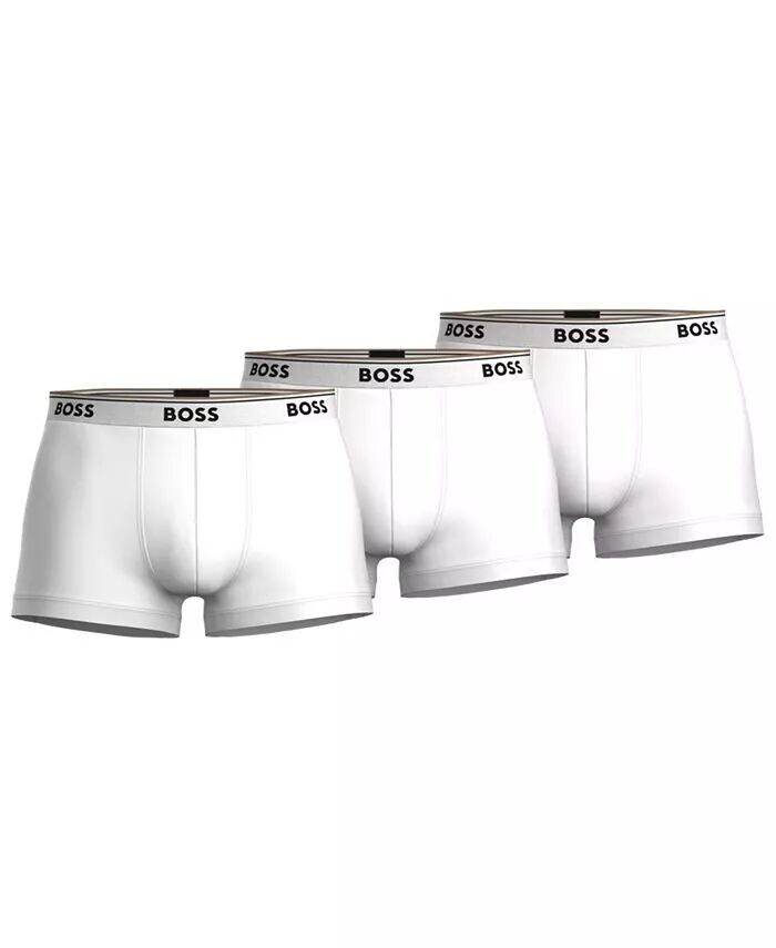 BOSS by Hugo Boss Мужские трусы Power 3-Pk, белый
BOSS by Hugo Boss Мужские трусы Power 3-Pk, белый