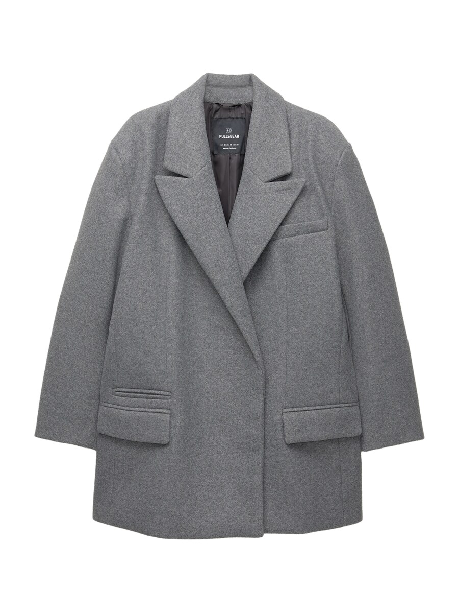 Пальто межсезонное Pull&Bear, Mottled Grey
Пальто межсезонное Pull&Bear, Mottled Grey
