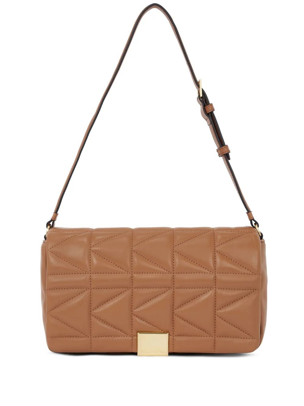 Сумка на плечо K/Kuilt среднего размера KARL LAGERFELD, коричневый 
Сумка на плечо K/Kuilt среднего размера KARL LAGERFELD, коричневый