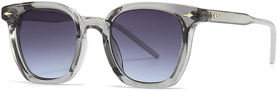 Винтажные квадратные женские солнцезащитные очки в стиле панк с заклепками, защита от УФ-излучения UV400, модные градиентные очки, мужские темно-зеленые солнцезащитные очки LXLHWN, Gray Gray Blue
Винтажные квадратные женские солнцезащитные очки в стиле панк с заклепками, защита от УФ-излучения UV400, модные градиентные очки, мужские темно-зеленые солнцезащитные очки LXLHWN, Gray Gray Blue