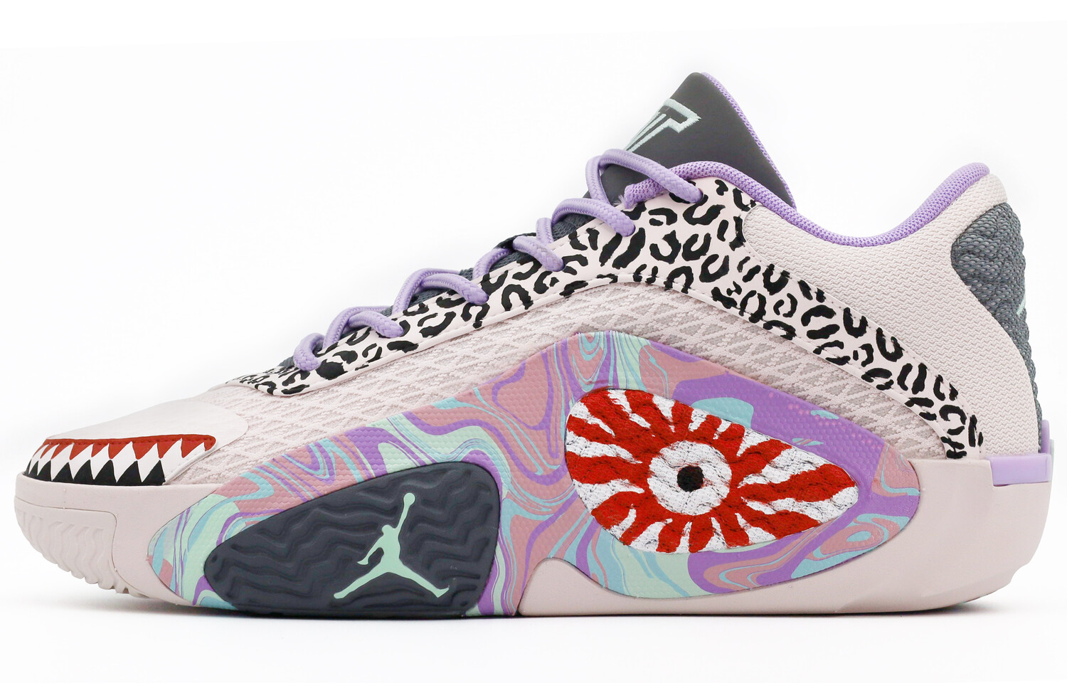 Баскетбольные кроссовки Tatum 2 мужские с низким верхом цвета рис/фиолетовый/красный/черный Jordan
Баскетбольные кроссовки Tatum 2 мужские с низким верхом цвета рис/фиолетовый/красный/черный Jordan