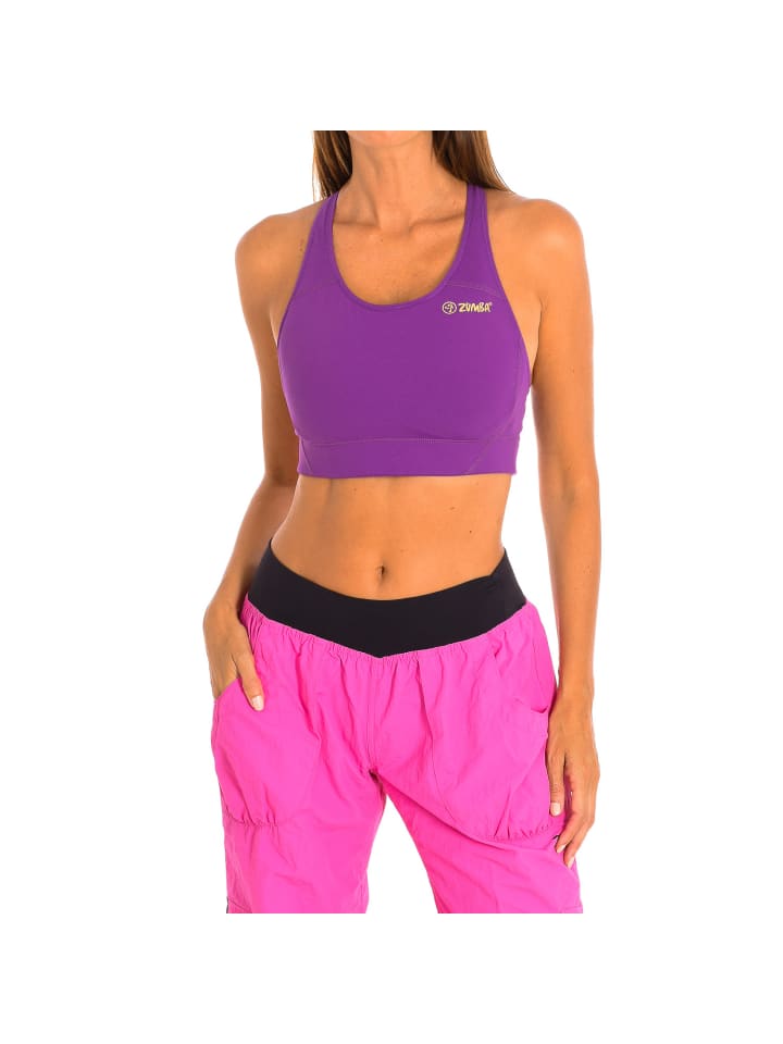 Спортивный бюстгальтер Zumba, фиолетовый
Спортивный бюстгальтер Zumba, фиолетовый