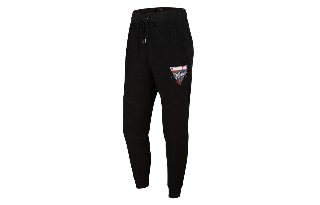 Мужские трикотажные спортивные штаны Jordan, цвет Black 
Мужские трикотажные спортивные штаны Jordan, цвет Black