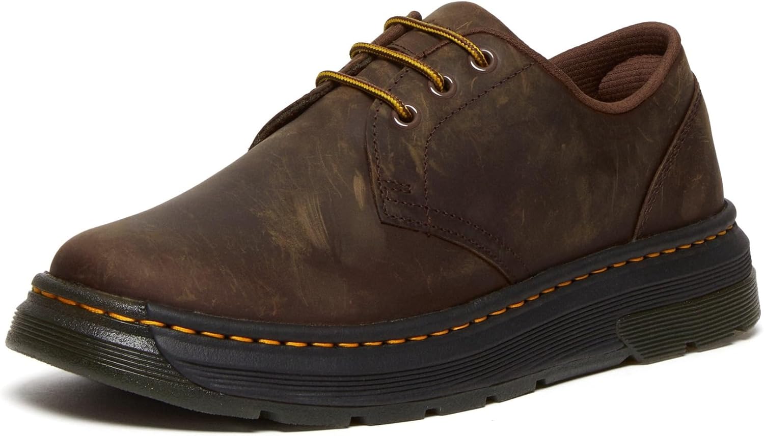 Dr. Martens Unisex Crewson Low Shoe, Dark Brown Crazy Horse
Dr. Martens Unisex Crewson Low Shoe, Dark Brown Crazy Horse