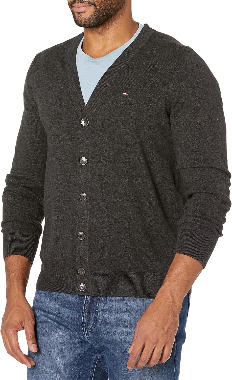 Мужской адаптивный кардиган Tommy Hilfiger с магнитными кнопками, Charcoal Grey Hthr/ Th Deep Knit Black
Мужской адаптивный кардиган Tommy Hilfiger с магнитными кнопками, Charcoal Grey Hthr/ Th Deep Knit Black