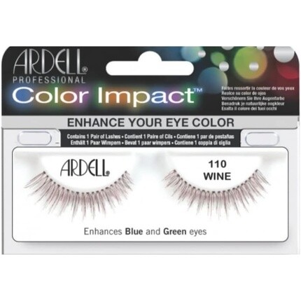 Накладные ресницы Ardell Color Impact Lash 110, фиолетовый
Накладные ресницы Ardell Color Impact Lash 110, фиолетовый