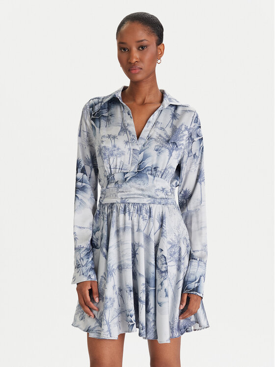 Коктейльное платье regular fit W5YK00 WF1T2 Guess, синий
Коктейльное платье regular fit W5YK00 WF1T2 Guess, синий