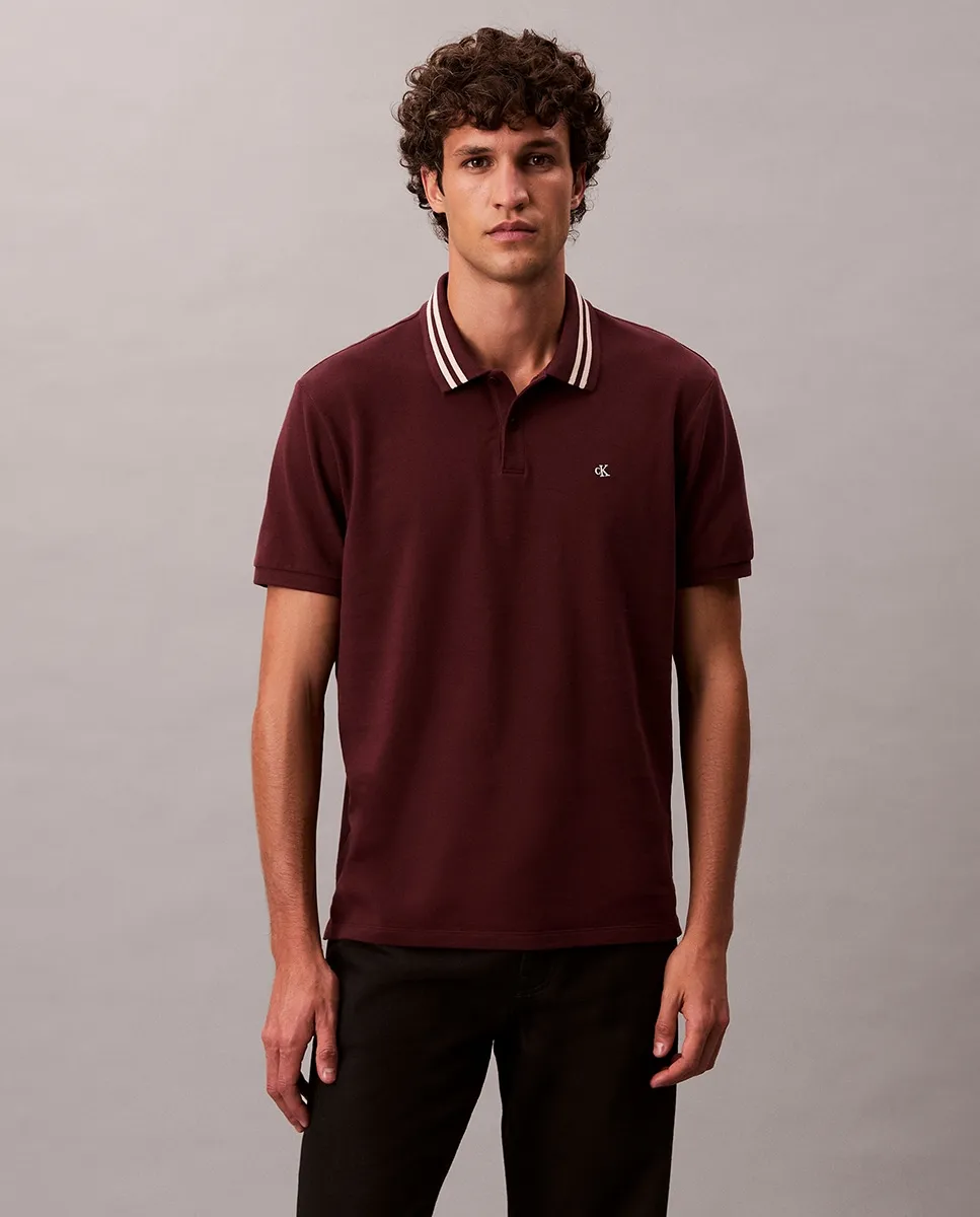 Мужское поло с монограммой Calvin Klein Jeans, темно-коричневый
Мужское поло с монограммой Calvin Klein Jeans, темно-коричневый