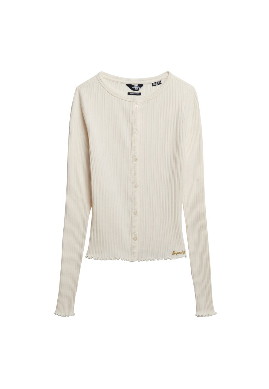 Вязаный кардиган Superdry, белый
Вязаный кардиган Superdry, белый