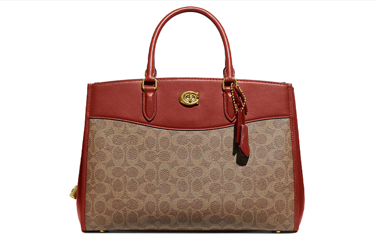 Кожаная наплечная сумка Brooke через плечо большая женская в цвете таун и расти Coach
Кожаная наплечная сумка Brooke через плечо большая женская в цвете таун и расти Coach