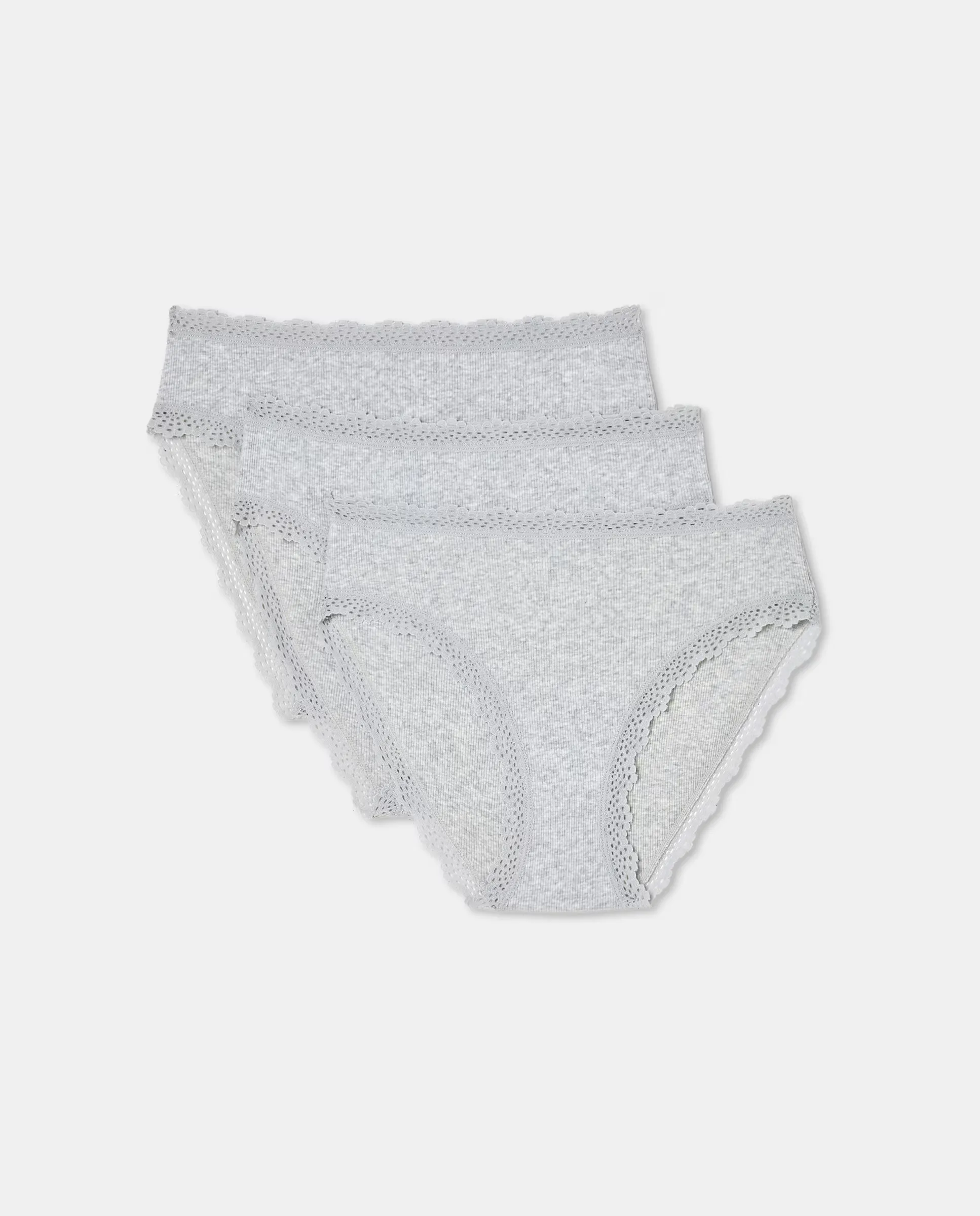 Набор из трех трусиков RIB Énfasis, цвет 820 Gris medio
Набор из трех трусиков RIB Énfasis, цвет 820 Gris medio