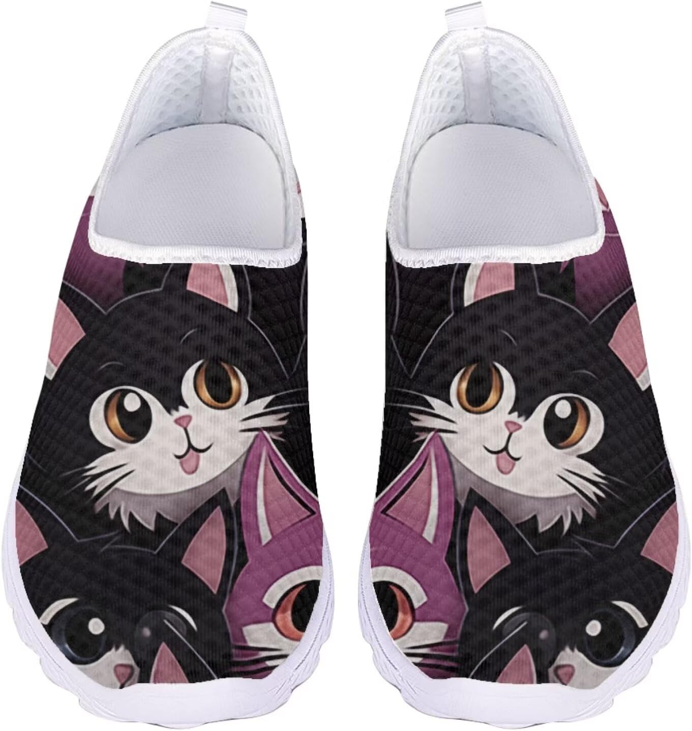Кроссовки Jeiento с животным принтом, слипоны, легкие, сетчатые, для спорта, прогулок и тренировок, для женщин и мужчин, Adorable Kitten
Кроссовки Jeiento с животным принтом, слипоны, легкие, сетчатые, для спорта, прогулок и тренировок, для женщин и мужчин, Adorable Kitten