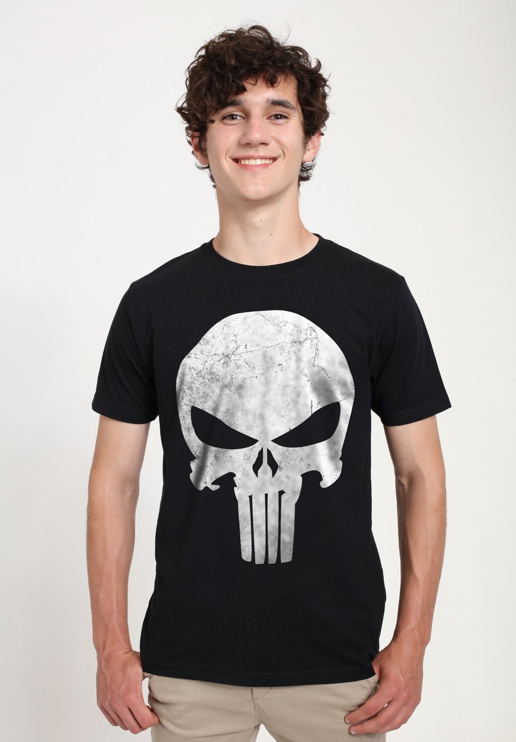 Футболка с принтом PUNISHER DISTRESSED SKULL Marvel, черный
Футболка с принтом PUNISHER DISTRESSED SKULL Marvel, черный