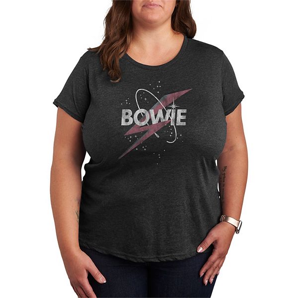 Футболка с принтом молнии David Bowie Plus size Licensed Character, Heather Charcoal
Футболка с принтом молнии David Bowie Plus size Licensed Character, Heather Charcoal
