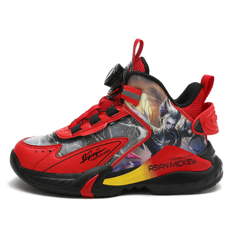 Детские баскетбольные кроссовки Kids Mid-top Red Asian Mickey, красный
Детские баскетбольные кроссовки Kids Mid-top Red Asian Mickey, красный