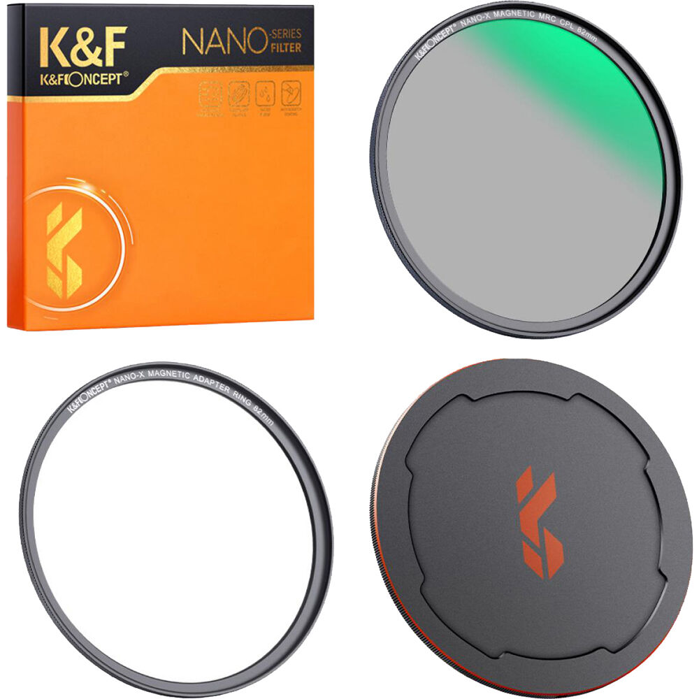 Фильтр K&F Concept Nano-X Magnetic CPL Filter with Adapter Ring
Фильтр K&F Concept Nano-X Magnetic CPL Filter with Adapter Ring
